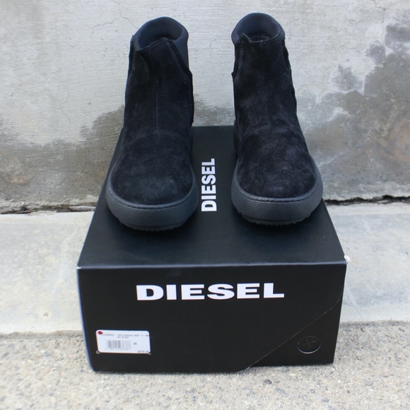 DIESEL H-Modh Inpackt Boot Black Mens - Picture 3 of 6